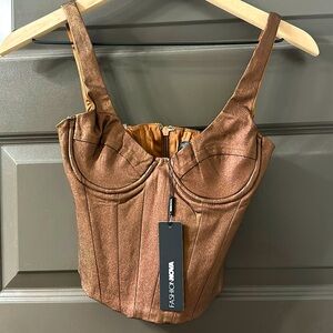Fashion nova corset top